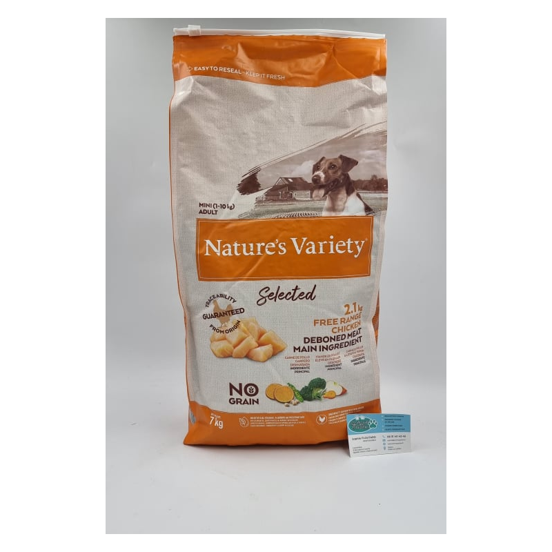 Nature's Variety Selected mini poulet 7 kg